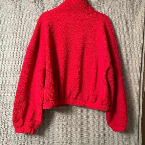 Old Navy Vibrant hot pink Fleece Jacket - Picture 3 of 4